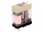 Relay: electromagnetic | SPDT | Ucoil: 12VAC | 10A/250VAC | 10A/30VDC