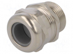Cable gland | with long thread | M25 | 1,5 | IP68 | Mat: brass | 10bar