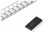 IC: driver | push-pull | SO14 | 290mA | 580V | 800mW | Channels: 2 | 800kHz