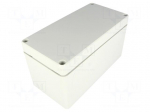 Enclosure: multipurpose | X: 80mm | Y: 160mm | Z: 85mm | EURONORD | ABS