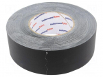 Tape: masking | W: 50mm | L: 50m | black | 64N/cm | -30&divide;80&deg;C | 10%