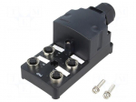 Distribution box | M12 | PIN: 5 | socket | 7A | with LED indicators