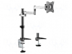Monitor holder | 8kg | Size: 13"-27" | for one monitor | 396mm