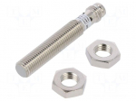 Sensor: inductive | Output conf: PNP / NO | 0&divide;2mm | 10&divide;30VDC | M8 | IP67