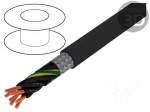 Wire | &Ouml;LFLEX&reg; CLASSIC 115 CY BK | 7G0.5mm2 | PVC | black | 300V,500V