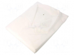 Coat | ESD,unisex | S | 1pcs | Features: disposable | white