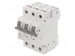 Circuit breaker | 230/400VAC | Inom: 16A | Poles: 3 | Charact: C | 6kA