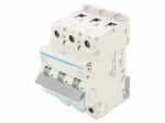 Circuit breaker | 230/400VAC | Inom: 10A | Poles: 3 | Charact: B | 10kA