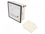 Voltmeter | on panel | VAC: 0&divide;6kV | Class: 1.5 | True RMS | 40&divide;72Hz | EA12
