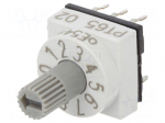 Encoding switch | DEC/BCD | Pos: 10 | THT | Rcont max: 80m&Omega; | PT65