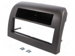 Radio frame | Lancia | 1 DIN | dark silver