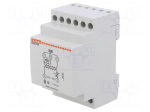 Transformer: mains | 15VA | 230VAC | 12V | 24V | Leads: terminal block