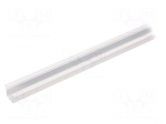Profiles for LED modules | white | L: 2m | SMART-IN10 | aluminium