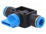 Shutoff valve | -0.95&divide;10bar | 390l/min | &Oslash;out: 8mm | &Oslash;in: 8mm | 0&divide;60&deg;C