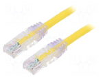 Patch cord | TX6&trade; PLUS,U/UTP | Cat: 6 | RJ45 plug,both sides | Cu | 3m