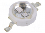 LED | UV | 140&deg; | 1400mA | P: 6300mW | 360&divide;370nm | 3.5&divide;4.5VDC | SMD