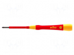 Screwdriver: insulated | precision | Phillips | PH0 | 1kVAC