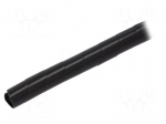 Spiral wrapping | &Oslash;Bundle : 20&divide;130mm | polyetylene | black | L: 10m
