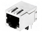 Connector: RJ45 | socket | PIN: 8 | shielded | 8p8c | THT | angled 90&deg;