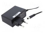 Power supply: switching | mains,plug-in | 15VDC | 1.6A | 24W | 86.19%