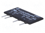 Relay: solid state | Ucntrl: 4&divide;15VDC | 5A | 48&divide;530VAC | CX | THT | SIP