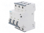 Circuit breaker | 230/400VAC | Inom: 10A | Poles: 3 | Charact: C | 10kA
