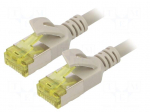 Patch cord | U/FTP | Cat: 6a | RJ45 plug,both sides | stranded | Cu