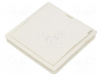 Battery divider | W: 69mm | L: 68.5mm | white