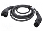 EMobility: cable | 1x0.5mm2,3x6mm2 | 250VAC | 7.2kW | IP44 | 5m | 32A