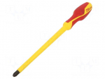 Screwdriver: insulated | Phillips | PH4 | Blade length: 200mm