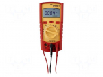Digital multimeter | LCD | VDC: 1000V | VAC: 1000V | I DC: 600uA&divide;10A