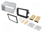 Radio frame | Fiat | 2 DIN | black