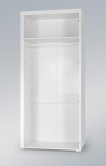 Cama wardrobe SAMBA white/white gloss