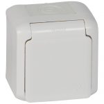2P+E German standard socket outlet Forix -surface mounting - 16 A -250 V -white