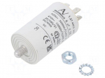 Capacitor: polypropylene | motors, run | 8uF | 470VAC | &Oslash;35x56.5mm