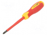 Screwdriver: insulated | Pozidriv&reg; | PZ2 | 100mm | 1kVAC | alloy steel