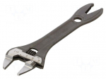 Wrench: adjustable | Jaw capacity: 32mm | Overall len: 205mm