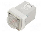 Automation module: timer | 0,05s&divide;300h | DPDT | 250VAC/8A,24VDC/5A