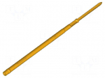 Test probe socket | gold-plated | KS-075 | L: 40mm | test needles