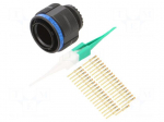 Connector: military | plug | male | PIN: 37 | MIL-DTL-38999 Series III
