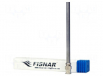 Needle: steel | 2.5" | L: 64mm | Size: 8 | &Oslash;int: 3.56mm | stainless steel