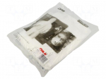 Protective coverall | Size: L | white | 4515 | with a hood