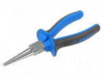 Pliers | round,elongated | 160mm | 476/1BI