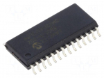 IC: dsPIC microcontroller | 32kB | 2kBSRAM | SO28-W | 3&divide;3.6VDC | DSPIC