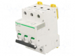 Circuit breaker | 230/400VAC | Inom: 16A | Poles: 3 | Charact: B | 15kA