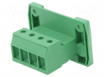Connector: pluggable terminal block | socket | male | 20A | 630V