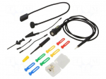 Probe: for oscilloscope | passive | 10: 1 | Features: insulated