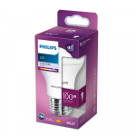 Philips LED 12.5W (100W) A60 E27 4000K matēta spuldze 1521lm