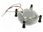 Cooling module | 12VDC | aluminium | 39.8m3/h | H: 26.92mm | W: 87.2mm