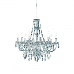 Trio Luster chandelier 10-pc 10xE14 transparent gaismeklis R1170-00 4017807138825